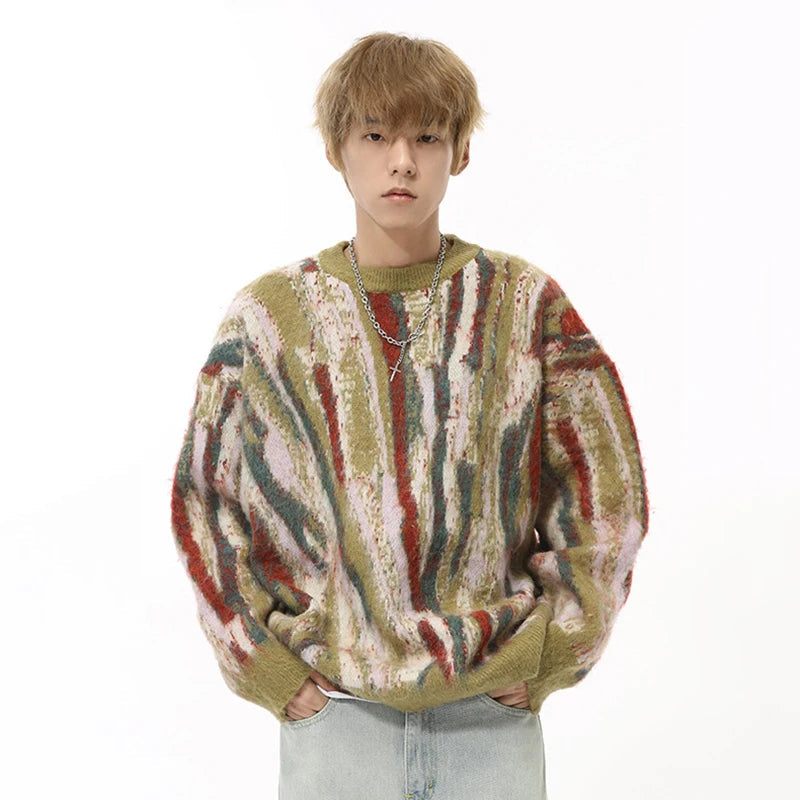 Multi coloured sweater best sale