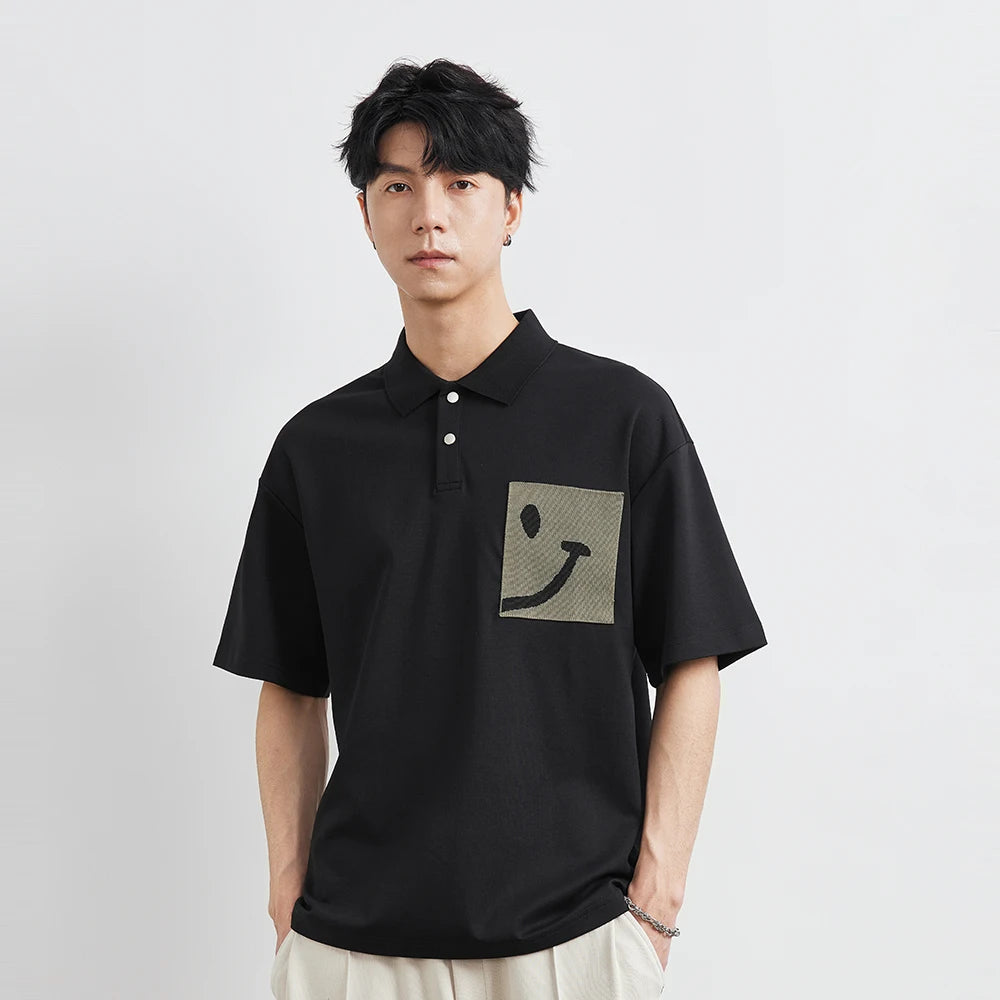 Smile Pocket Polo Shirt
