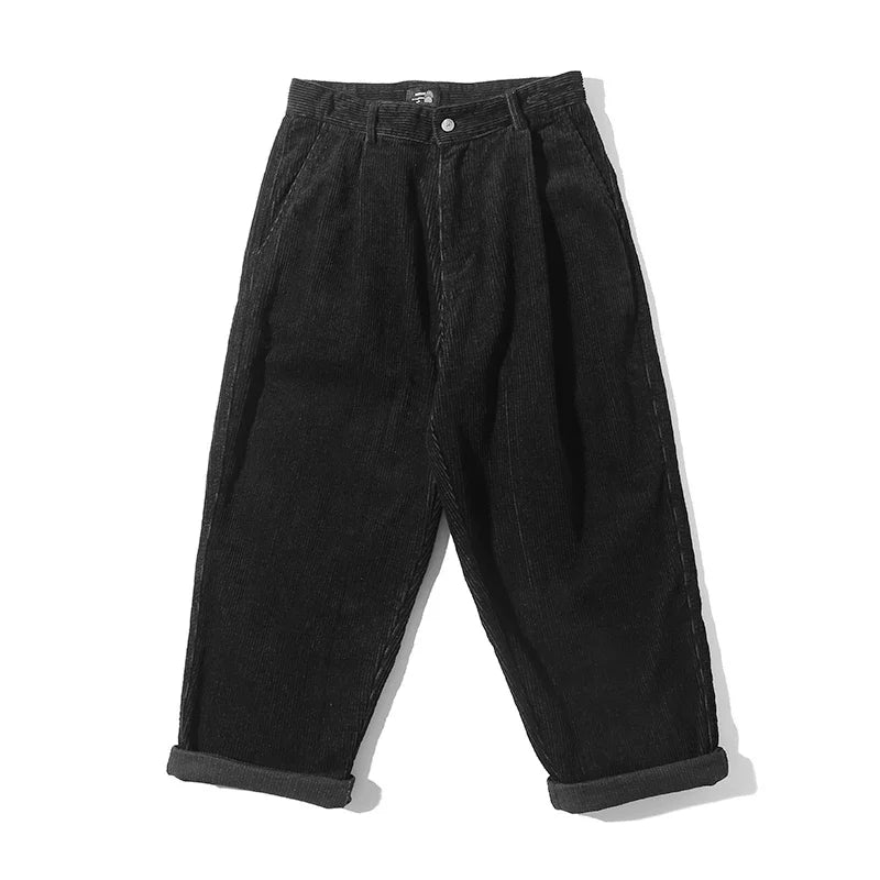 Wide Leg Corduroy Pants