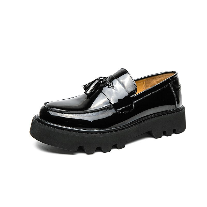 Anyang Chunky Sole Patent Loafers