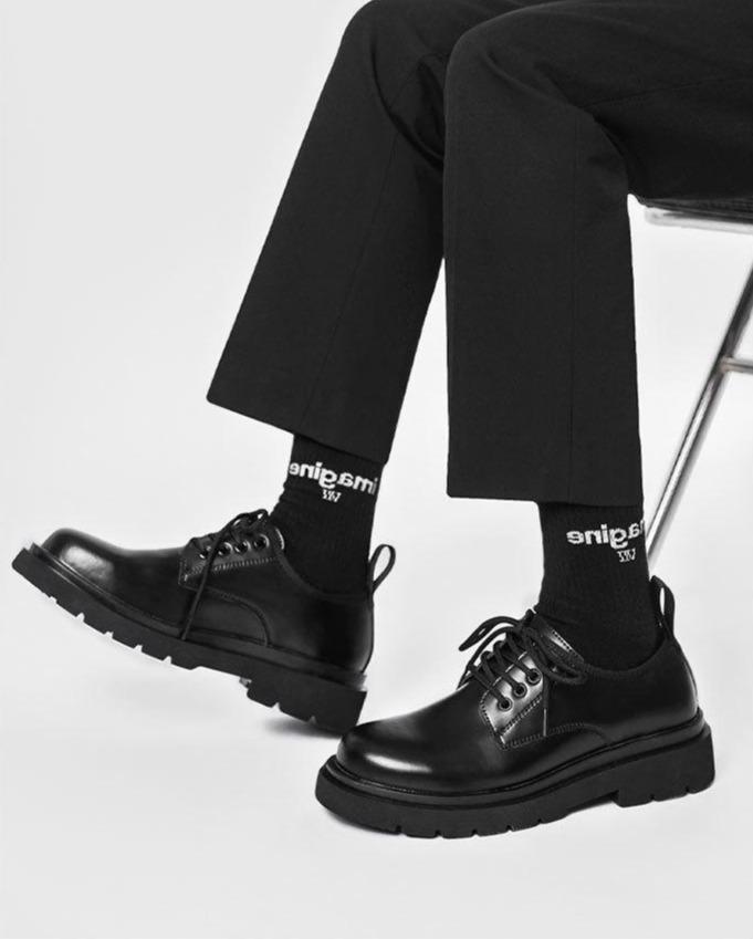 Chilpae Chunky Sole Lace Up Shoes thestreetsofseoul-korean-street-style-minimal-kstyle-streetwear-mens-fashion-clothing