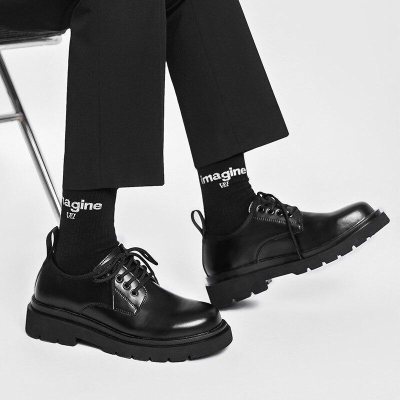 Chilpae Chunky Sole Lace Up Shoes thestreetsofseoul-korean-street-style-minimal-kstyle-streetwear-mens-fashion-clothing