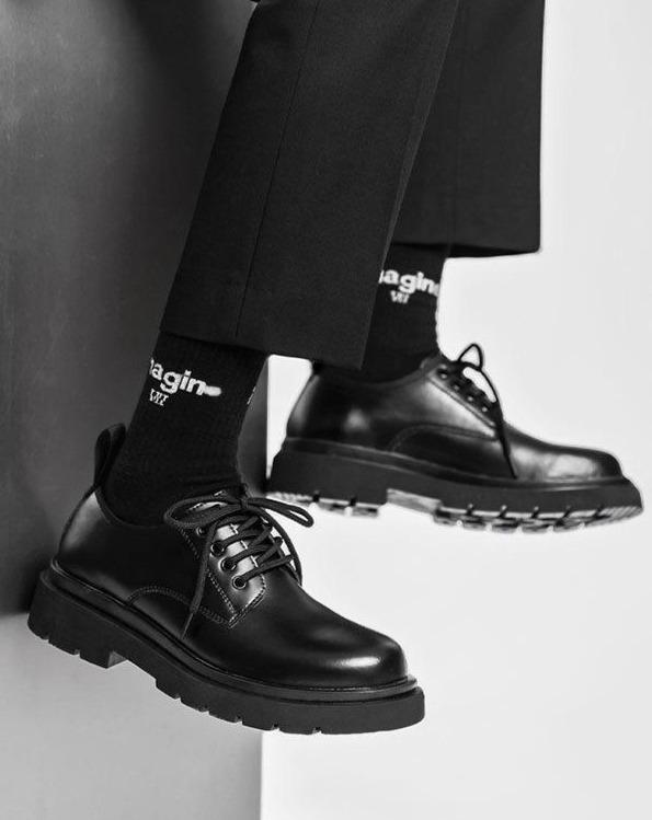 Chilpae Chunky Sole Lace Up Shoes thestreetsofseoul-korean-street-style-minimal-kstyle-streetwear-mens-fashion-clothing