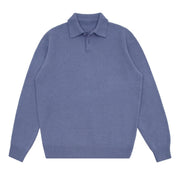 Collared Knitted Jumper thestreetsofseoul-korean-street-style-minimal-kstyle-streetwear-mens-fashion-clothing