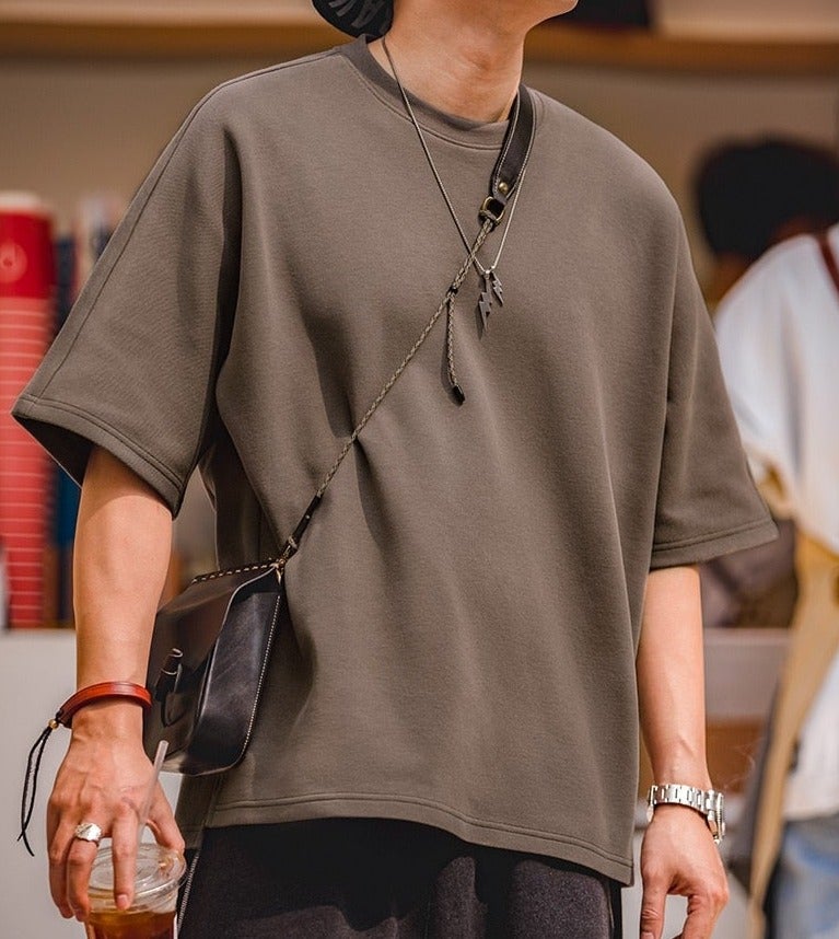 Heavy Pique T-Shirt thestreetsofseoul-korean-street-style-minimal-kstyle-streetwear-mens-fashion-clothing