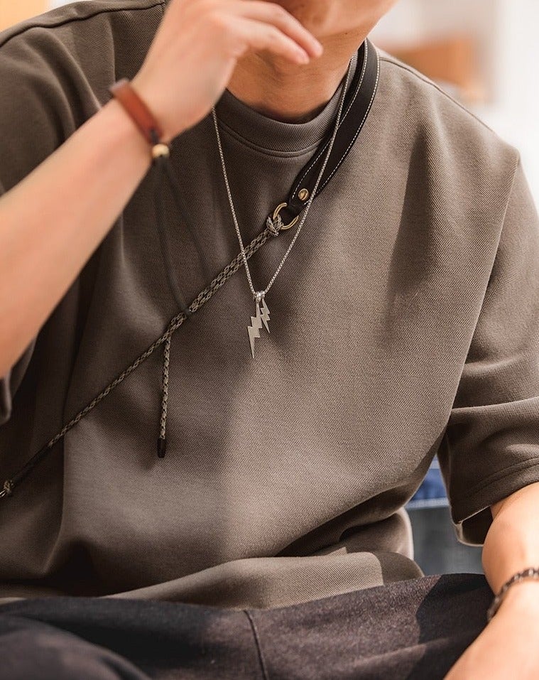 Heavy Pique T-Shirt thestreetsofseoul-korean-street-style-minimal-kstyle-streetwear-mens-fashion-clothing