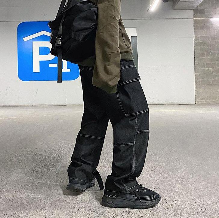 Loose Fit Skater Jeans thestreetsofseoul-korean-street-style-minimal-kstyle-streetwear-mens-fashion-clothing