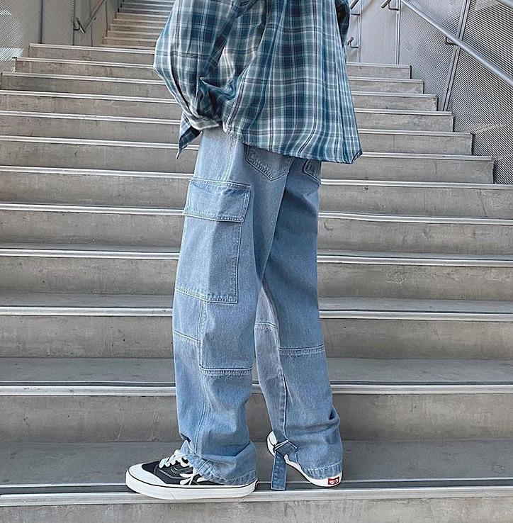 Loose Fit Skater Jeans thestreetsofseoul-korean-street-style-minimal-kstyle-streetwear-mens-fashion-clothing
