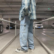 Loose Fit Skater Jeans thestreetsofseoul-korean-street-style-minimal-kstyle-streetwear-mens-fashion-clothing