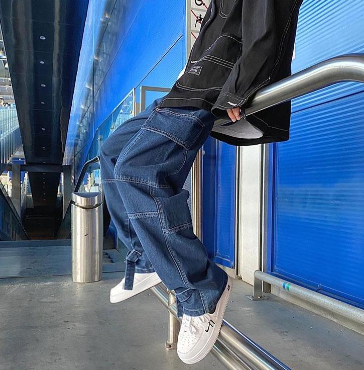 Loose Fit Skater Jeans thestreetsofseoul-korean-street-style-minimal-kstyle-streetwear-mens-fashion-clothing