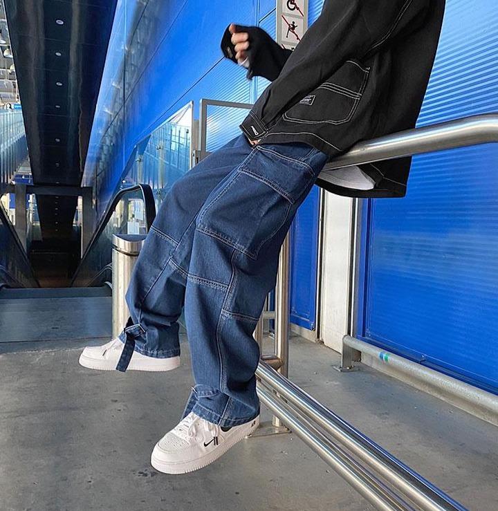 Loose Fit Skater Jeans thestreetsofseoul-korean-street-style-minimal-kstyle-streetwear-mens-fashion-clothing