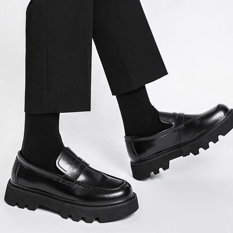 Majang Chunky Sole Loafers thestreetsofseoul-korean-street-style-minimal-kstyle-streetwear-mens-fashion-clothing