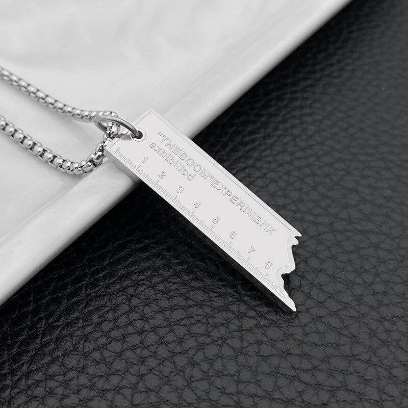 Streetwear Token Necklace thestreetsofseoul-korean-street-style-minimal-kstyle-streetwear-mens-fashion-clothing