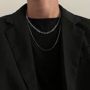 Titanium Steel Minimalist Necklace thestreetsofseoul-korean-street-style-minimal-kstyle-streetwear-mens-fashion-clothing