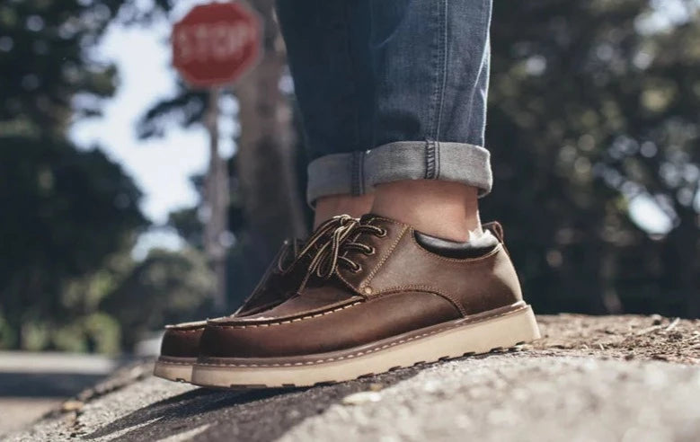 Apron Toe Casual Shoes Streets of Seoul Men s Korean Style Fashion