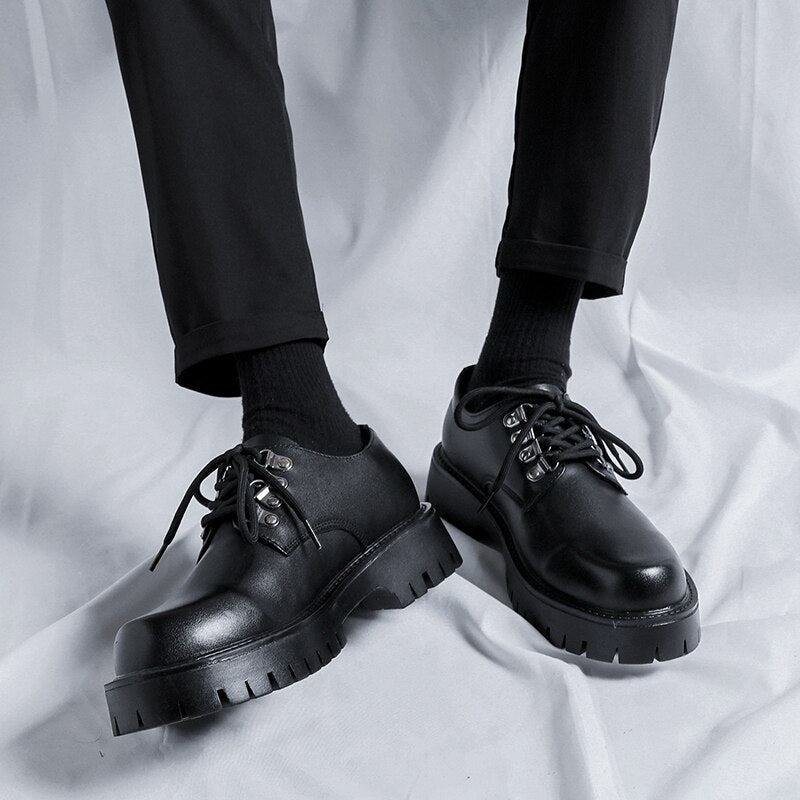 Mens chunky hot sale derby shoes