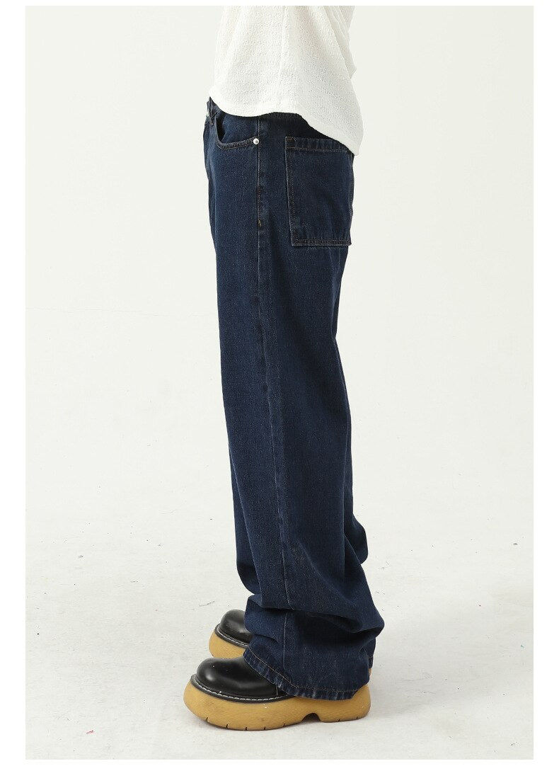 Blue Rinse Loose Fit Jeans