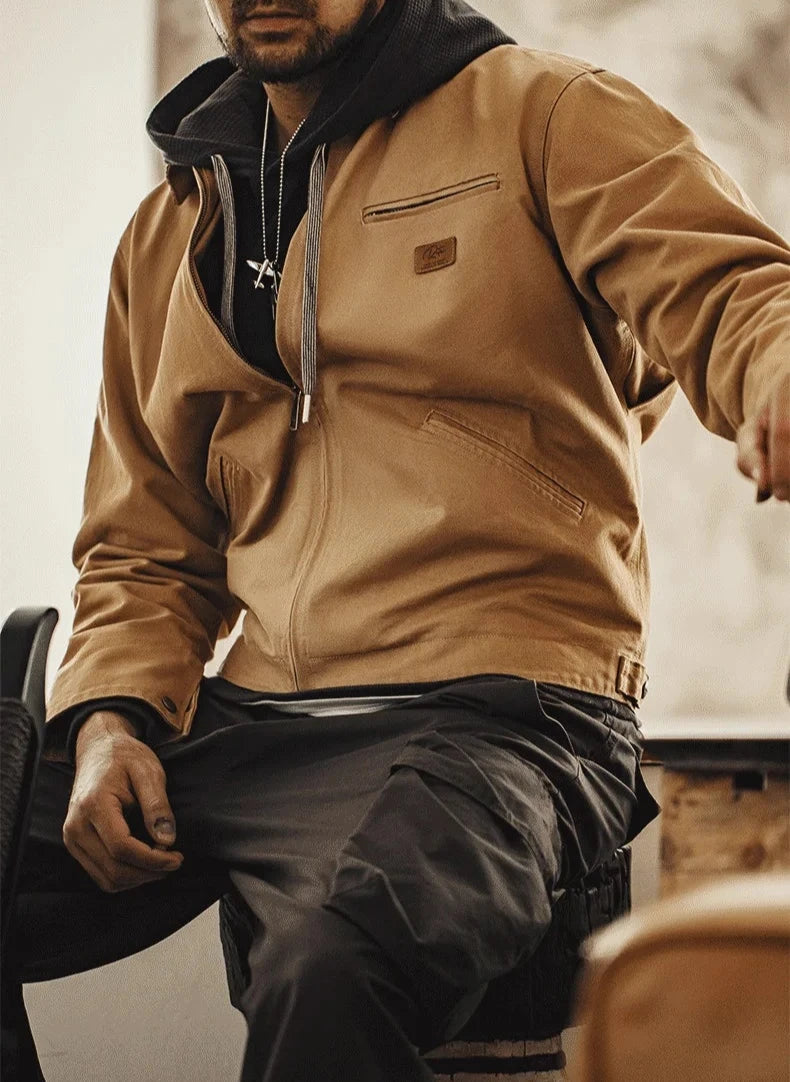 Boxy Workwear Jacket | Streets of Seoul | Men's Korean Style Boxy Workwear Jacket | Streets of Seoul | Men's Korean Style