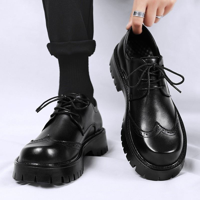 Bukchon Chunky Sole Lace Up Brogues