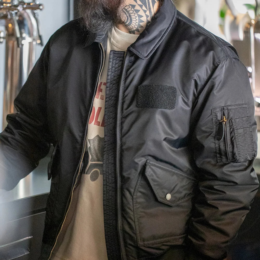 cwu-45p jacket 古着 Lサイズ CWU-45P Bomber Jacket | Streets of Seoul | Men's Korean Style Fashion