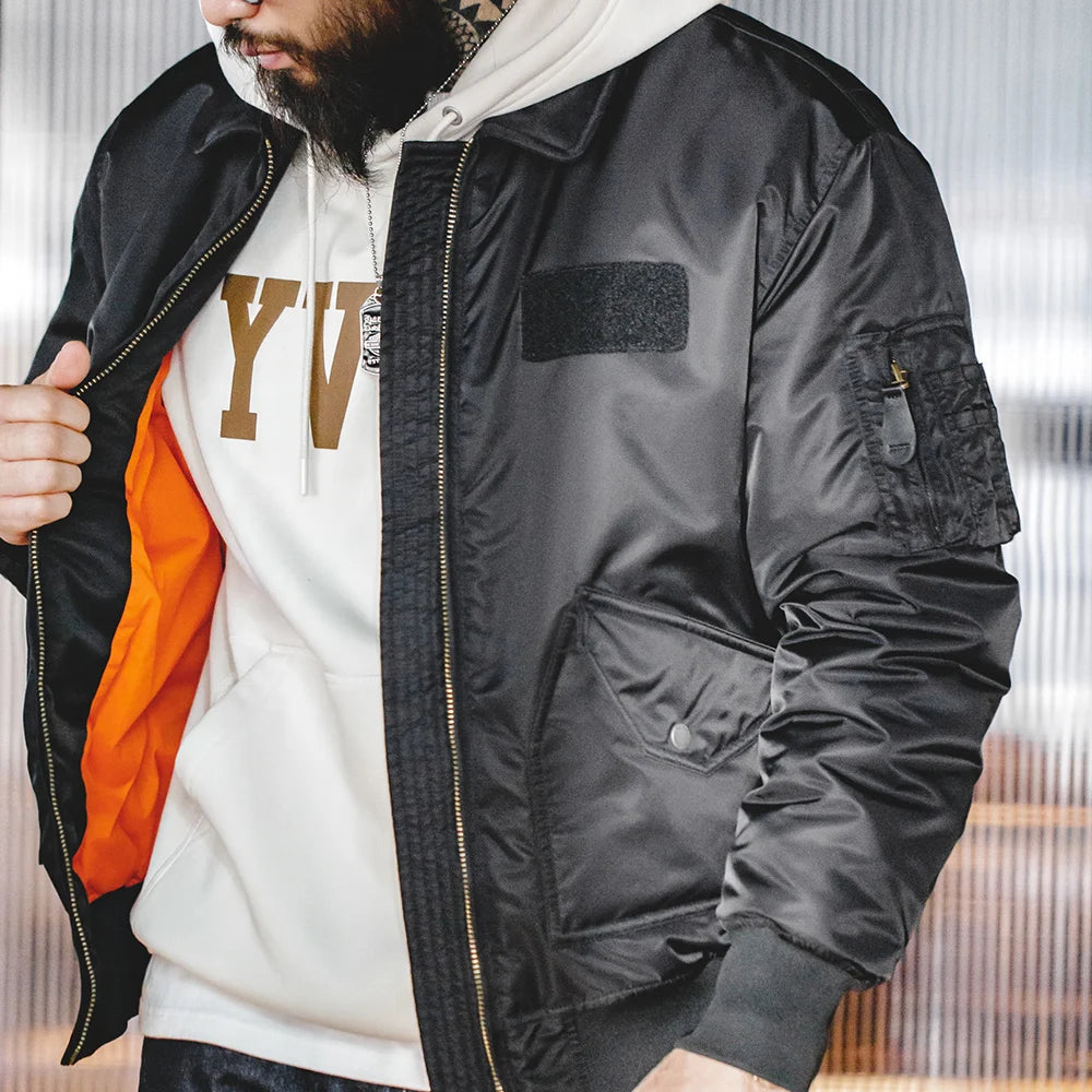 CWU-45P Bomber Jacket | Streets of Seoul | Men's Korean CWU-45P Bomber Jacket | Streets of Seoul | Men's Korean