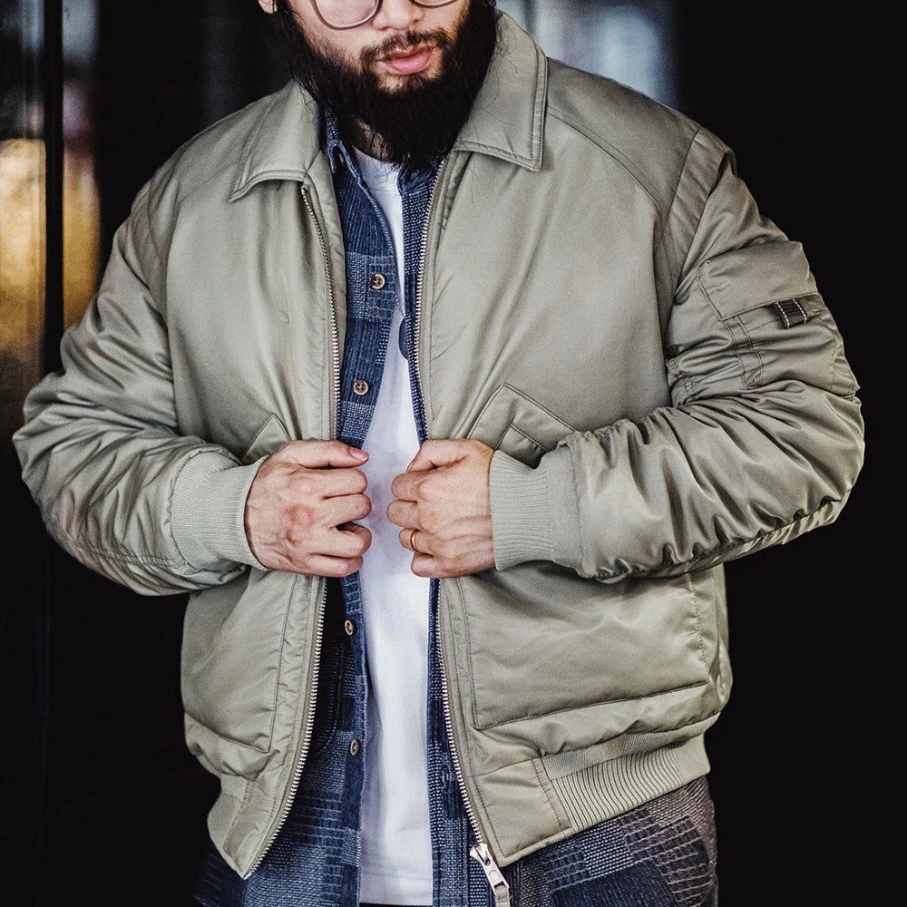 CWU-45P Pilot Jacket | Streets of Seoul | Men's Korean Style Fashion CWU-45P Pilot Jacket | Streets of Seoul | Men's Korean Style Fashion