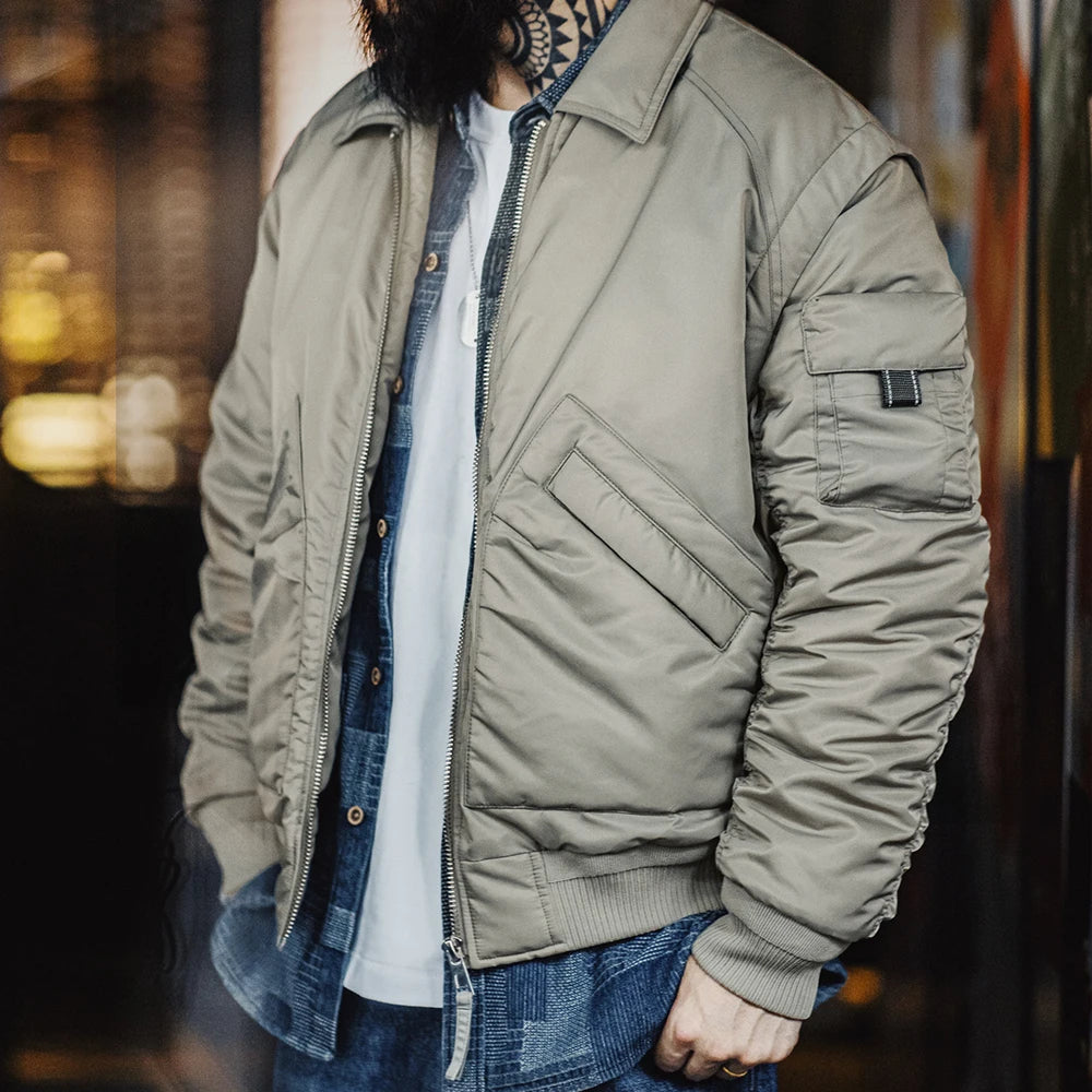 CWU-45P Pilot Jacket | Streets of Seoul | Men's Korean Style Fashion CWU-45P Pilot Jacket | Streets of Seoul | Men's Korean Style Fashion