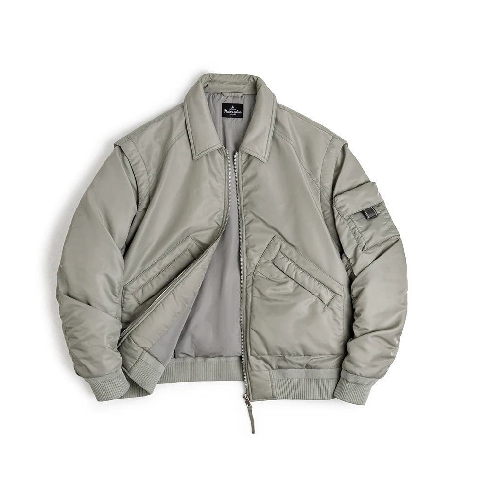 ジャケット・アウター BADWAY CWU-45/P flight jacket Alpha Industries Men's CWU 45-P Flight Jacket (XS, Black) at