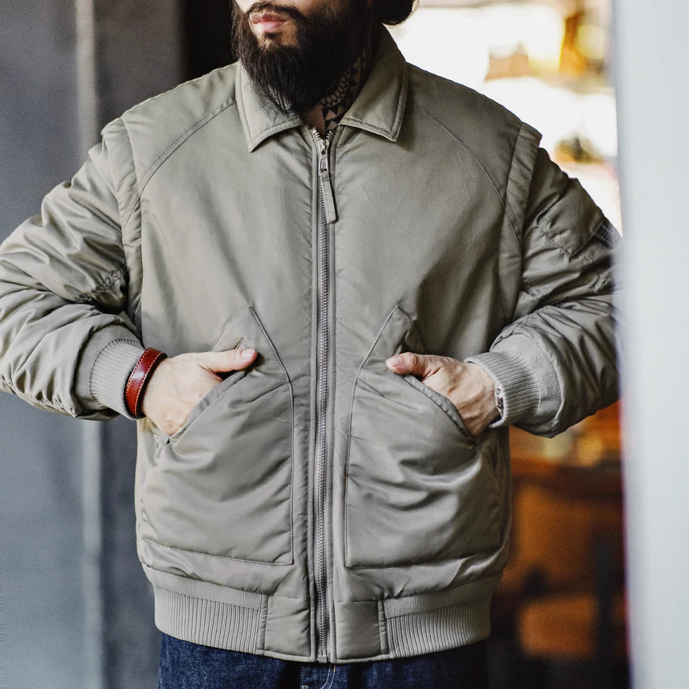 cwu-45p jacket 古着 Lサイズ CWU-45P Pilot Jacket | Streets of Seoul | Men's Korean Style Fashion