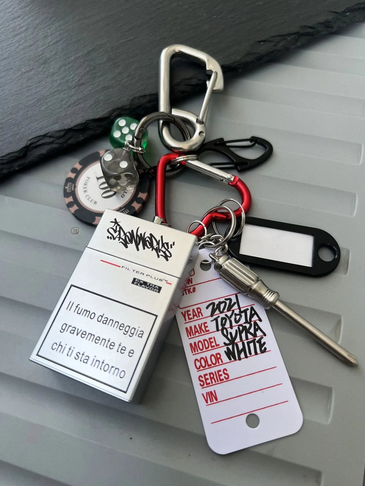 Carabiner Keychain Set