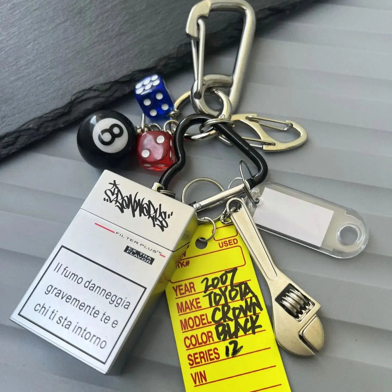 Carabiner Keychain Set