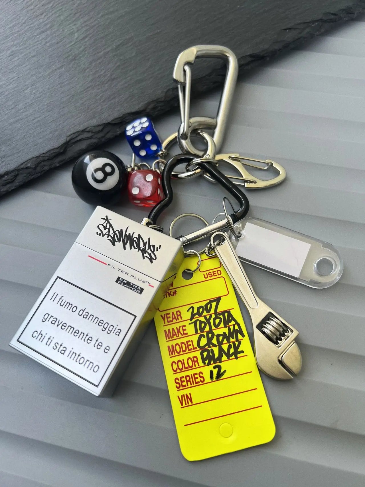 Carabiner Keychain Set