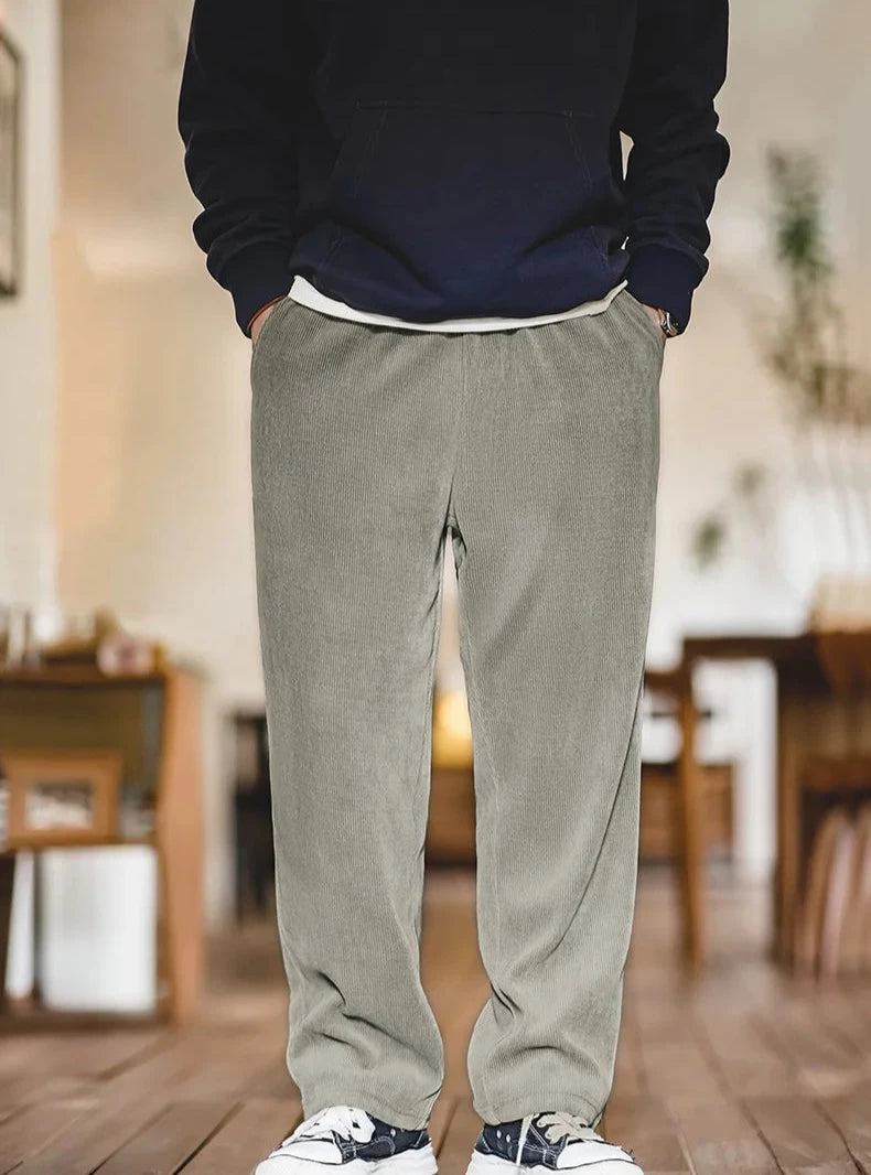 Corduroy Relaxed Casual Pants