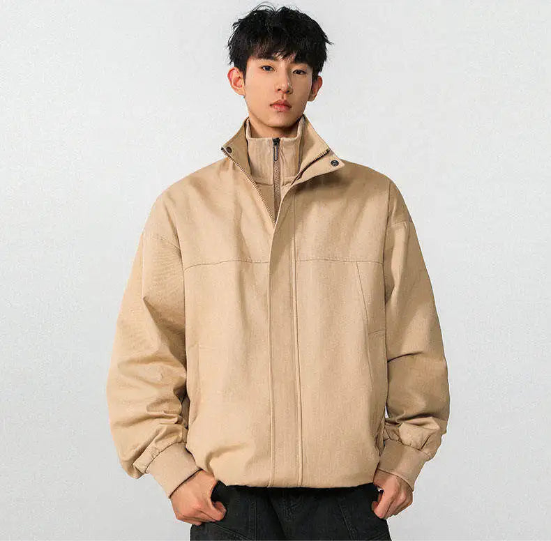 Daechi Mock Layer Twill Jacket