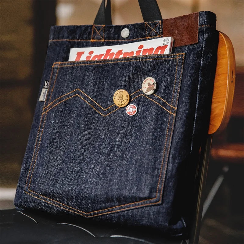 Denim Tote Bag