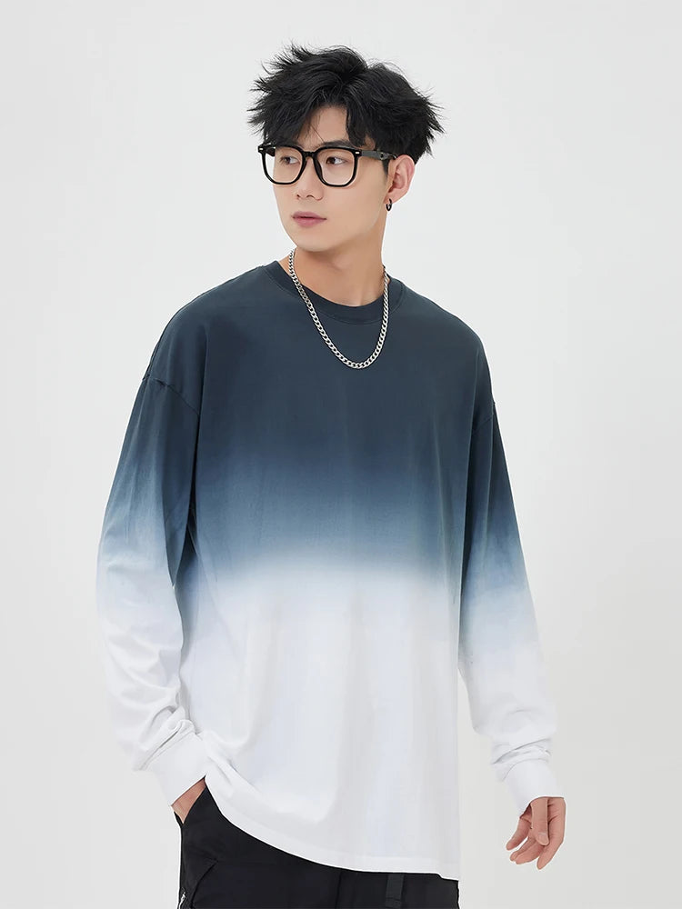 Gradient Long Sleeve T-Shirt