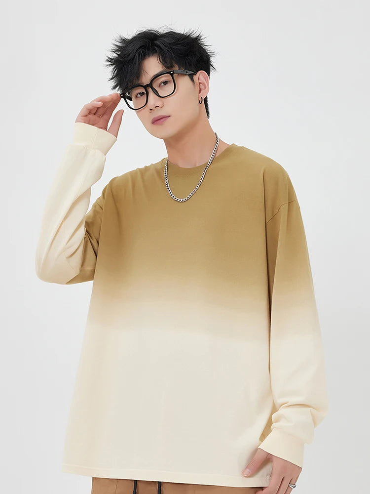 Gradient Long Sleeve T-Shirt