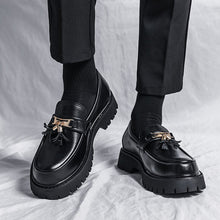 Hagye Tassel Chunky Sole Loafers | Streets of Seoul | Men's Korean ...