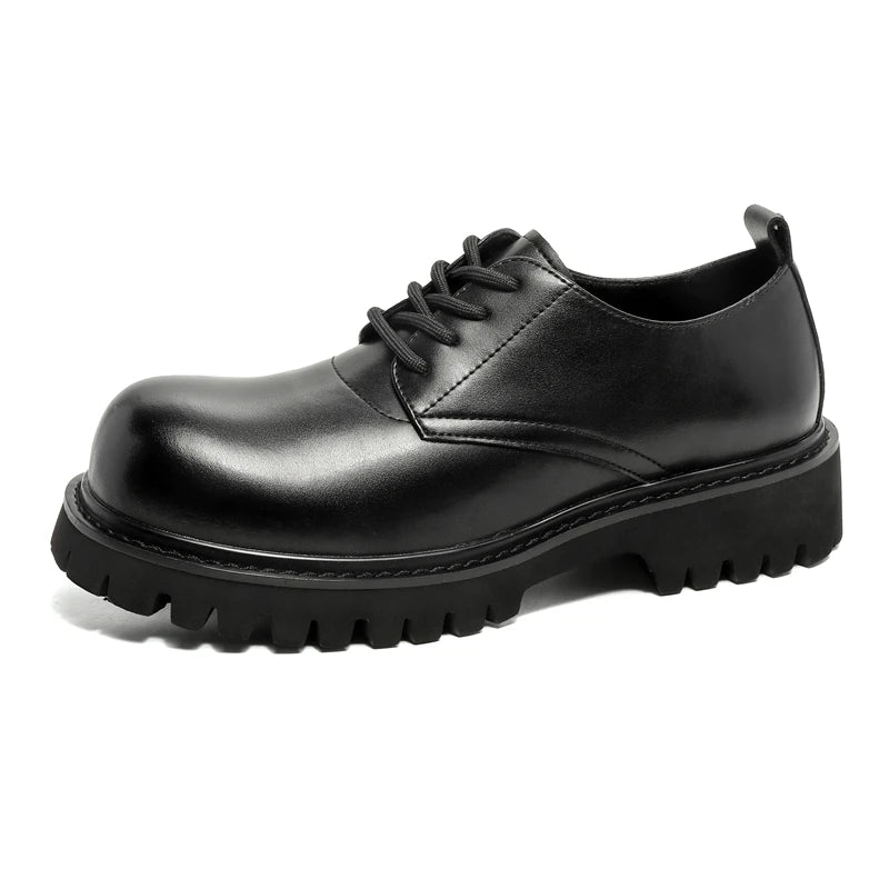 Hancheon Extra Round Toe Derby Shoes black 38