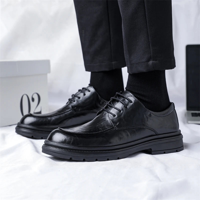 Jamsil Classic Leather Oxford Shoes