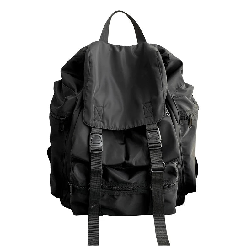 Large Utility Backpack Streets of Seoul Men s Korean Style Fashion