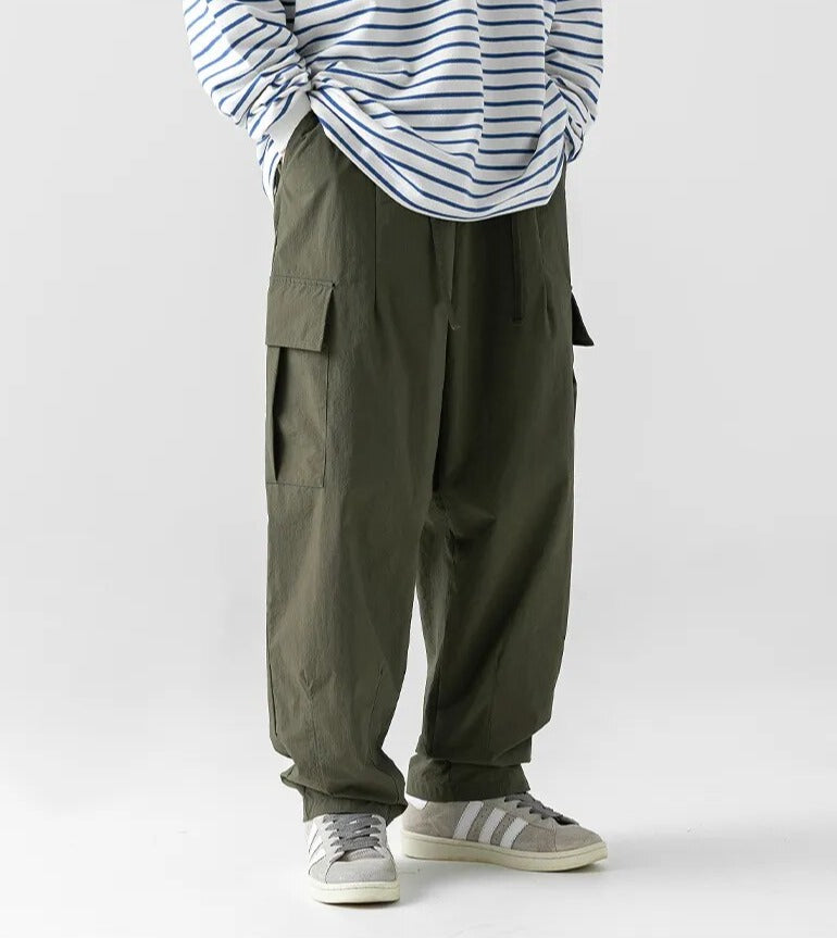 Lightweight Parachute Pants | Streets of Seoul | Men's