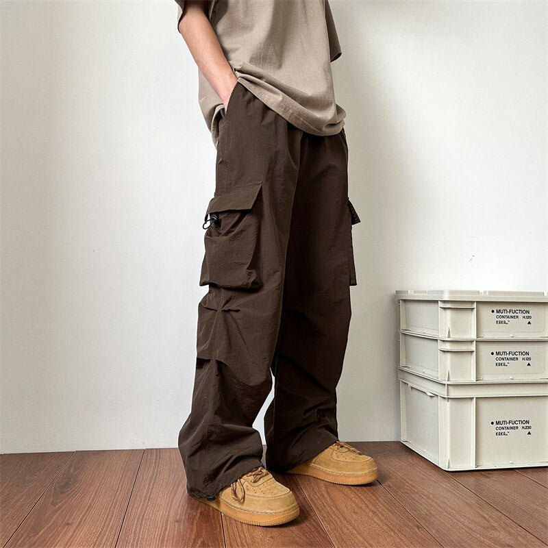 Men Cotton Cargo Pants Harajuku Baggy Cargo Joggers for Men Y2k Gothic  Streetwear Wide Leg Cargo Pants with Pockets (Beige,S,Small) at Amazon Men's  Clothing store