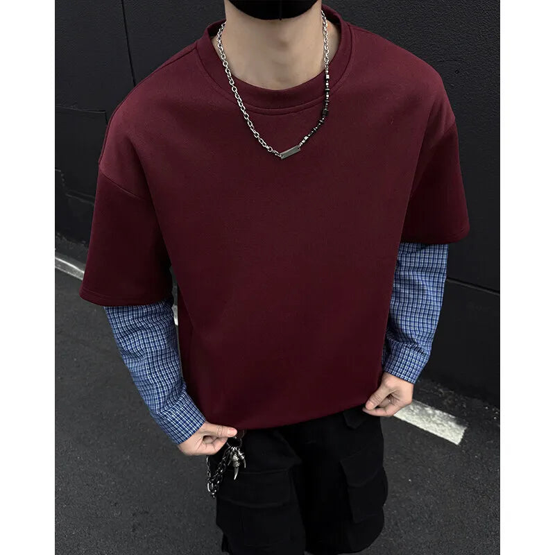 Mock Layer Shirt/T-Shirt