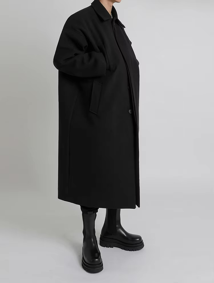 Modern Longline Overcoat