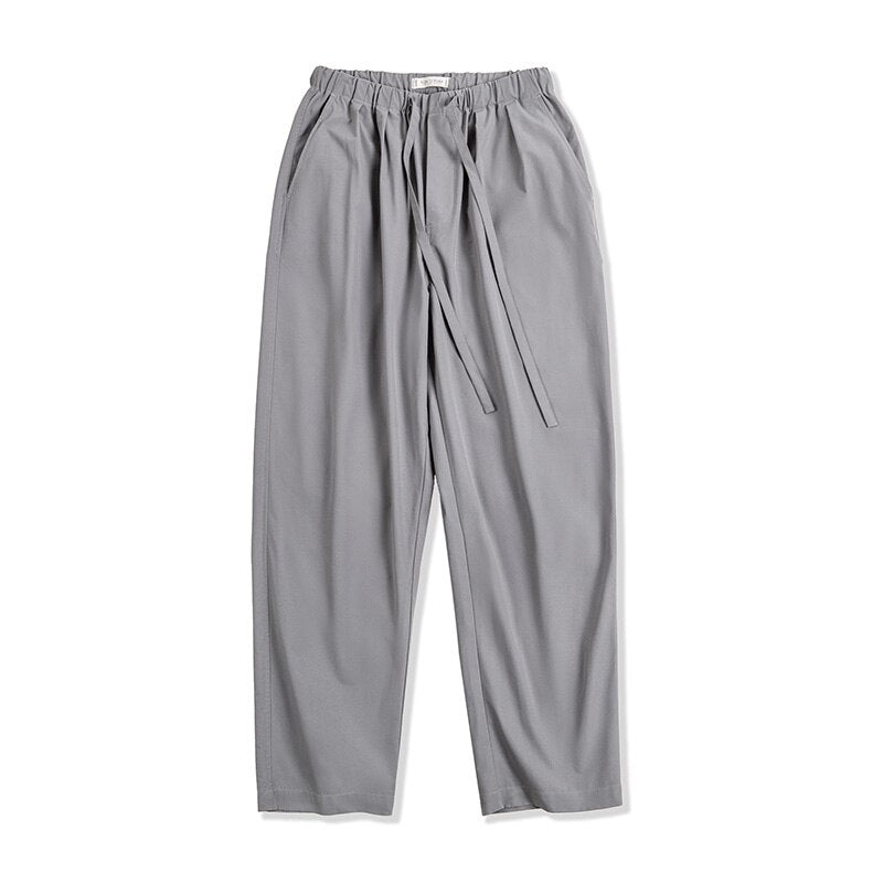 Non-Iron Straight Leg Casual Pants | Streets of Seoul