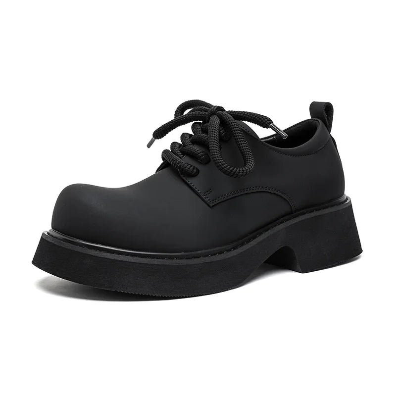Okcheon Matt Chunky Lace Shoes | Streets of Seoul | Men's