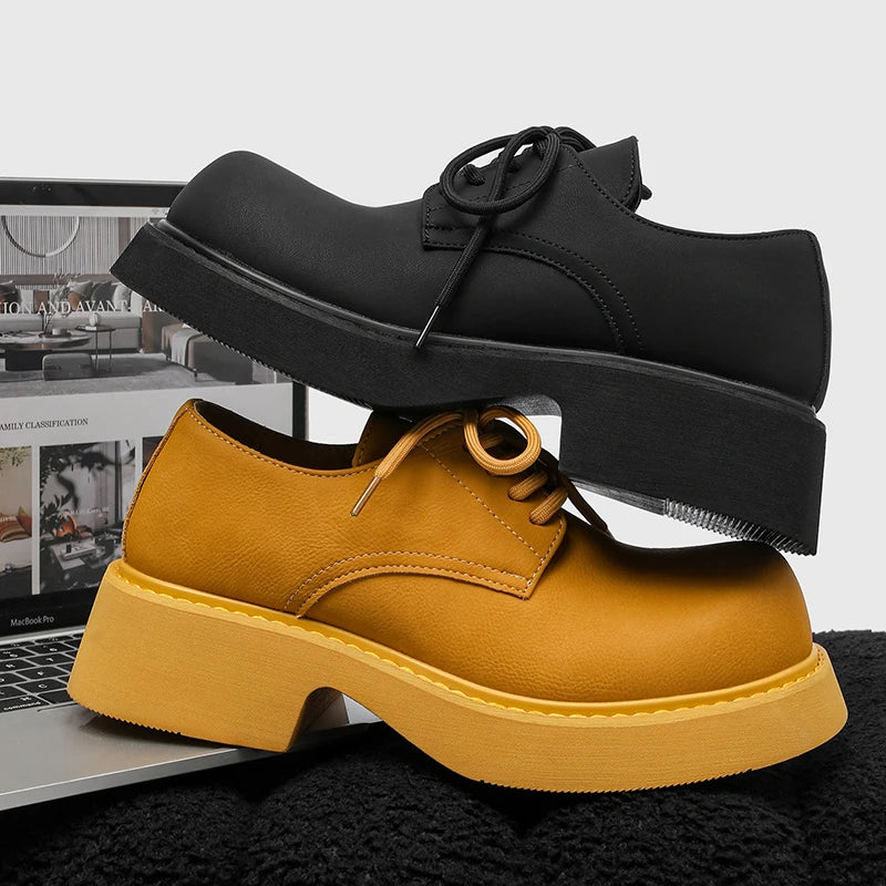 Okcheon Platform Derby Shoes
