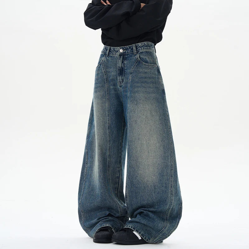 Oversized Barrel Leg Jeans