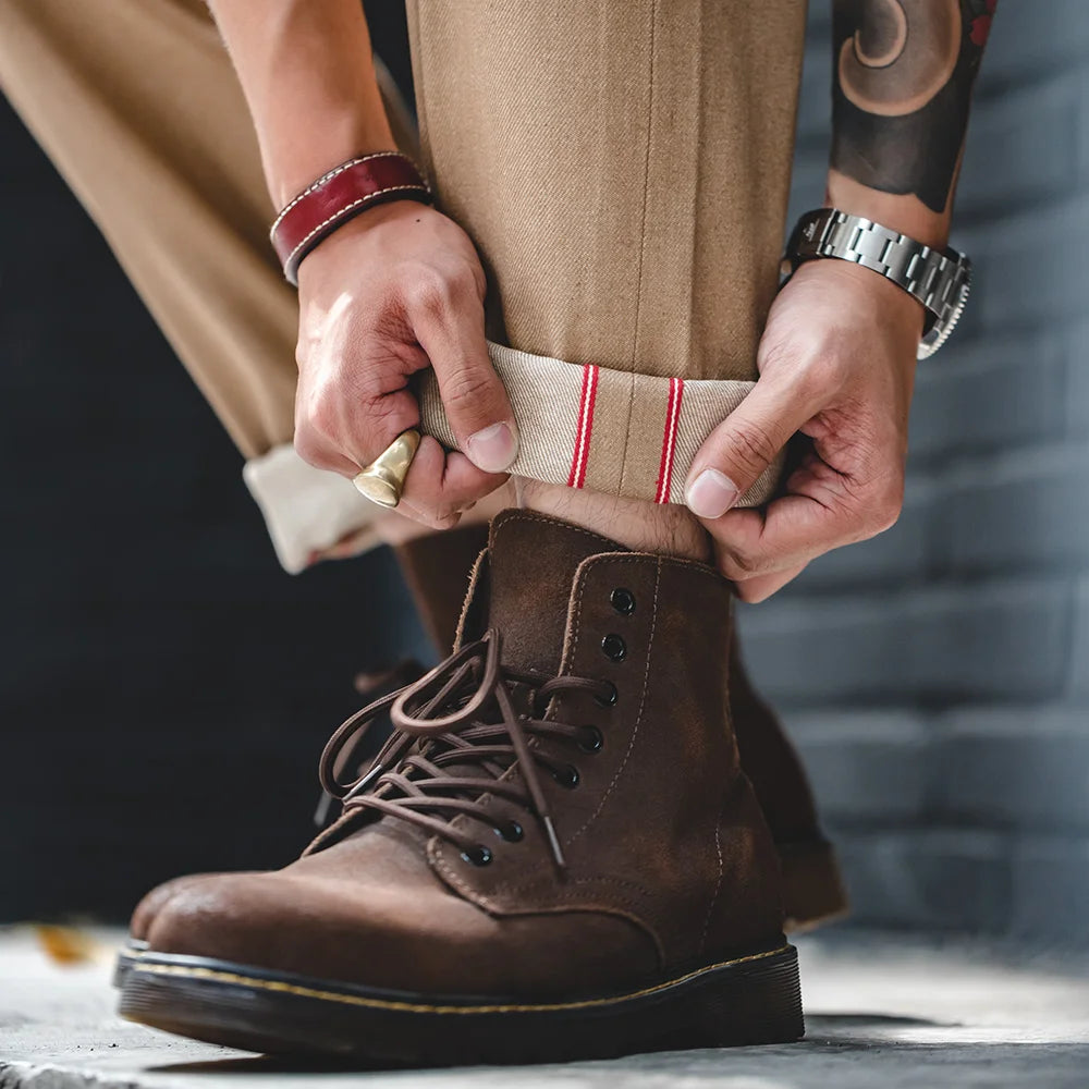 Raw Khaki Selvedge Jeans